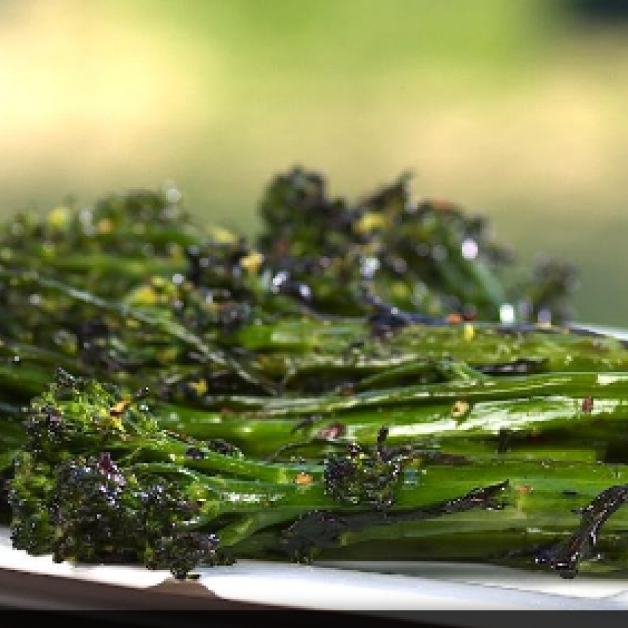 Grilled Spicy Broccolini